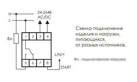 Реле часу F&F PCS-517 - фото №5