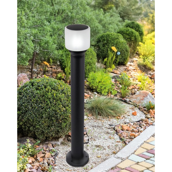 Вуличний світильник Goldlux 331564 Madrid E27 1x12W IP44 чорний - фото №1