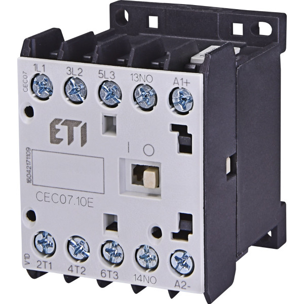 Миниатюрный контактор ETI 004641101 CEC 07.01 24V DC (7A; 3kW; AC3)
