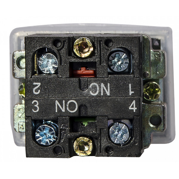 Двойная кнопка Аско-Укрем XB2-BL9425 «Старт/Стоп» (A0140010014) - фото №1