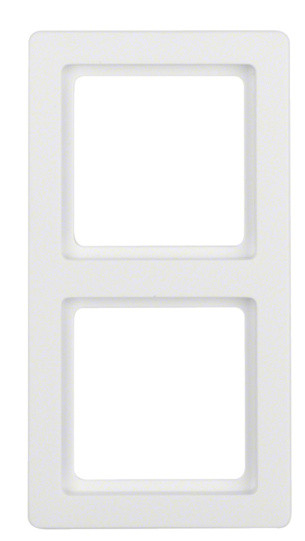 Рамка 2-местная полярная белизна Berker Q.1