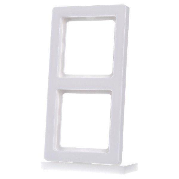 Рамка 2-местная полярная белизна Berker Q.1 - фото №1