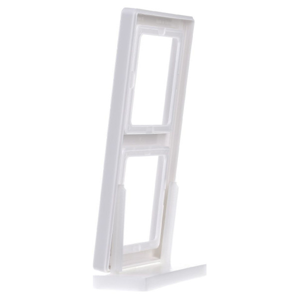 Рамка 2-местная полярная белизна Berker Q.1 - фото №3