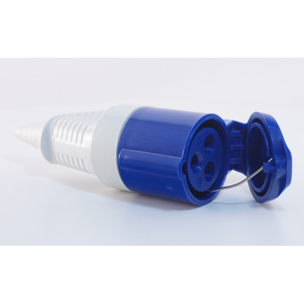 Силовий роз'єм переносного типу WALTHER WL330306 (2P+E) 32А 230V IP44 - фото №1