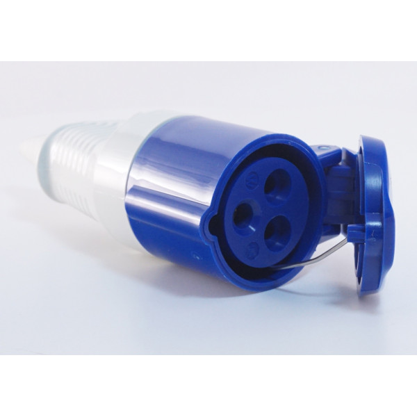 Силовий роз'єм переносного типу WALTHER WL330306 (2P+E) 32А 230V IP44 - фото №5