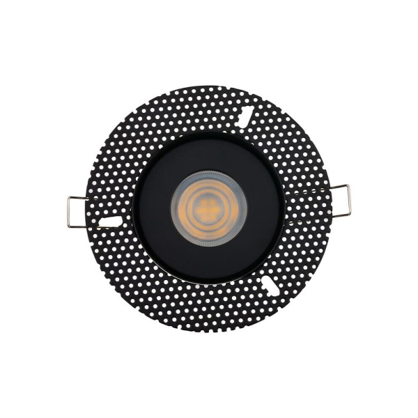 Точечный светильник Nowodvorski 8372 Echo GU10 1x15W IP54/20 черный - фото №1