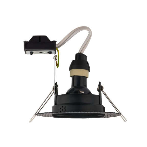 Точечный светильник Nowodvorski 8372 Echo GU10 1x15W IP54/20 черный - фото №2