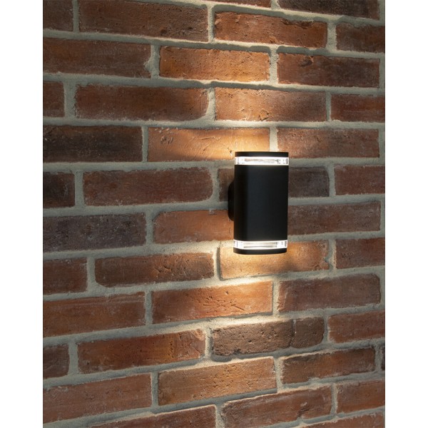 Вуличний світильник Kanlux 38887 ZEVI GU10 2x10 IP54 сірий - фото №1