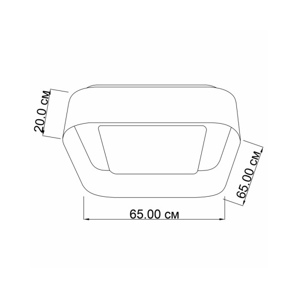 Світильник стельовий Imperium Light 398165.45.91 Zenith LED 1x12W 3000K Lm IP20 - фото №2