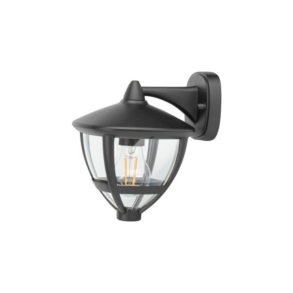 Вуличний світильник Nowodvorski 10495 Amelia E27 1x10W IP44 чорний