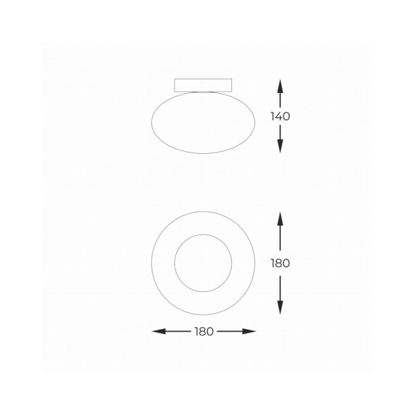 Світильник стельовий Zuma Line 1187 Omi G9 1x5W IP20 Gold - фото №1