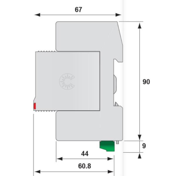 Ограничитель перенапряжения ETI 002442945 ETITEC V 2T2 255/20 (3+1) - фото №1
