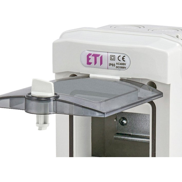 Пластиковый щит наружного исполнения ETI 001101170 ECH-4Gu (4 М IP65) - фото №1