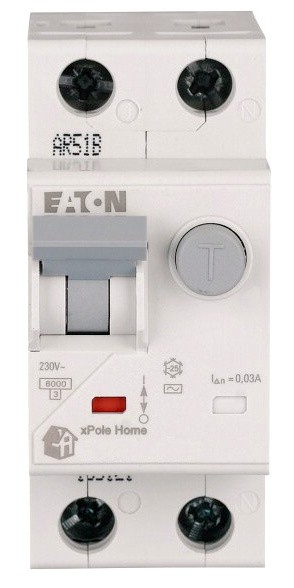 Диф автомат Eaton (Moeller) HNB-C16/1N/003 - фото №2