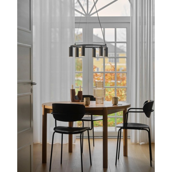 Люстра Nordlux 2512323003 Vico GU10 6x5W IP20 черная - фото №1