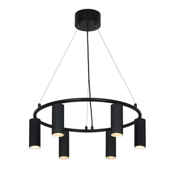 Люстра Nordlux 2512323003 Vico GU10 6x5W IP20 черная - фото №2