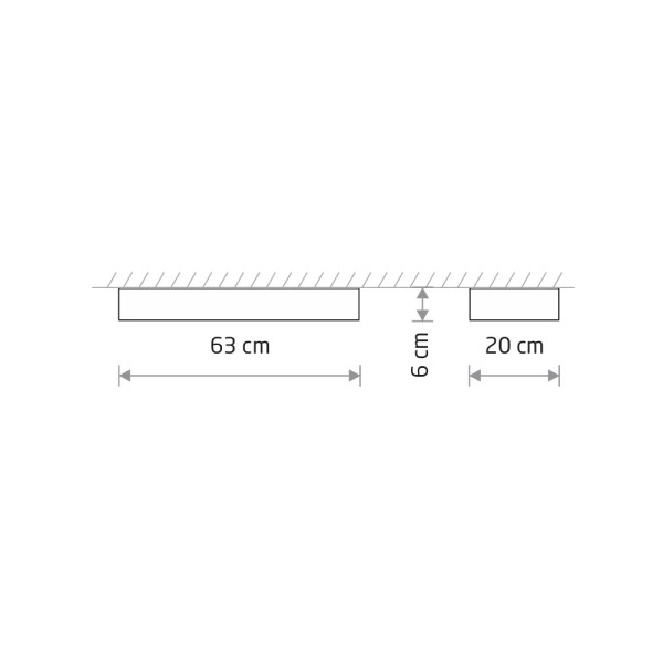 Потолочный светильник Nowodvorski 7538 Soft LED T8LED 2x11W 3000K 1700Lm IP20 белый - фото №3