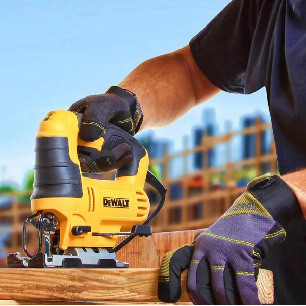 Сетевая лобзиковая пила DeWALT DWE349 650 Вт - фото №7