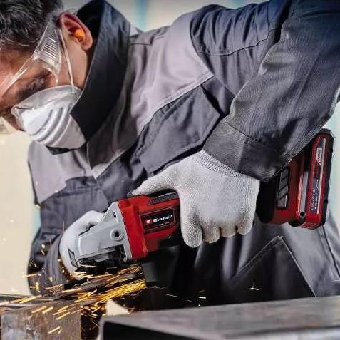 Угловая шлифмашина Einhell X-Change 18В 3000-10500об/мин (4431155) - фото №7