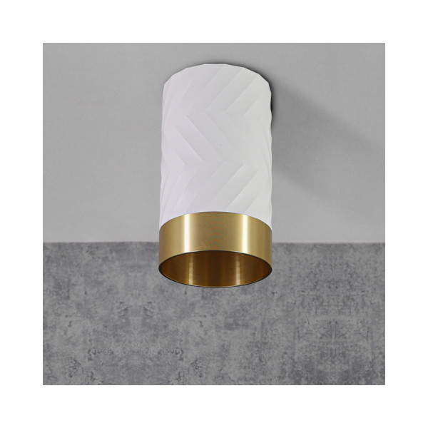 Точечный светильник Goldlux 323583 Arras GU10 1x10W IP20 WH - фото №2