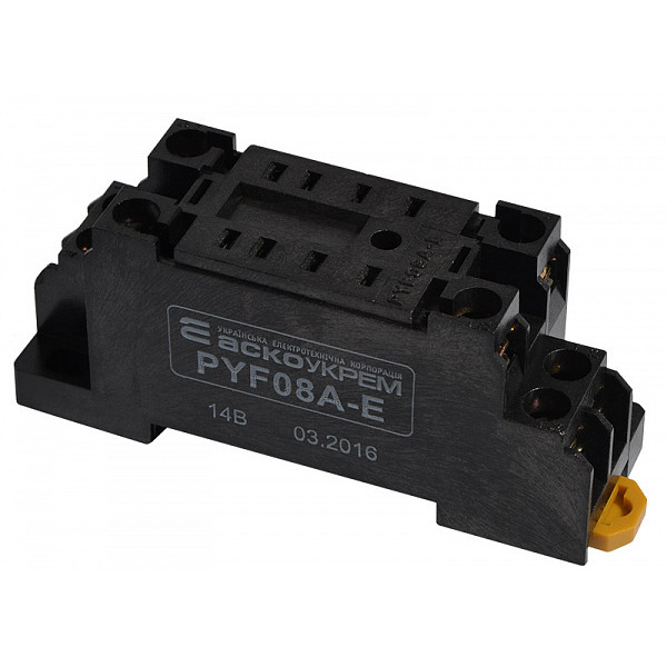 Роз'єм Аско-Укрем PYF08A-E під реле МY2 (A0090020003)