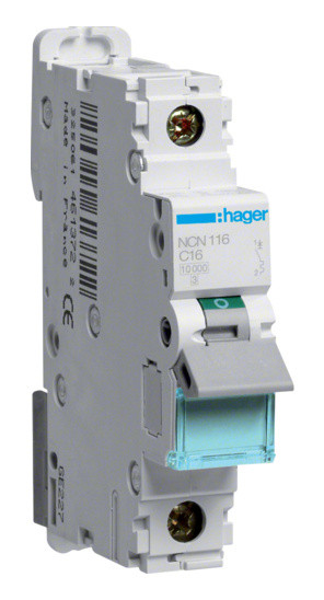 Вводный автомат NCN116 (1Р,С,16А) Hager
