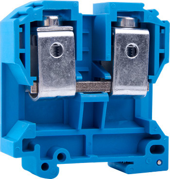 Наборная клеммная колодка E.Next e.tc.din.pro.70.blue на DIN-рейке синяя (p049027)