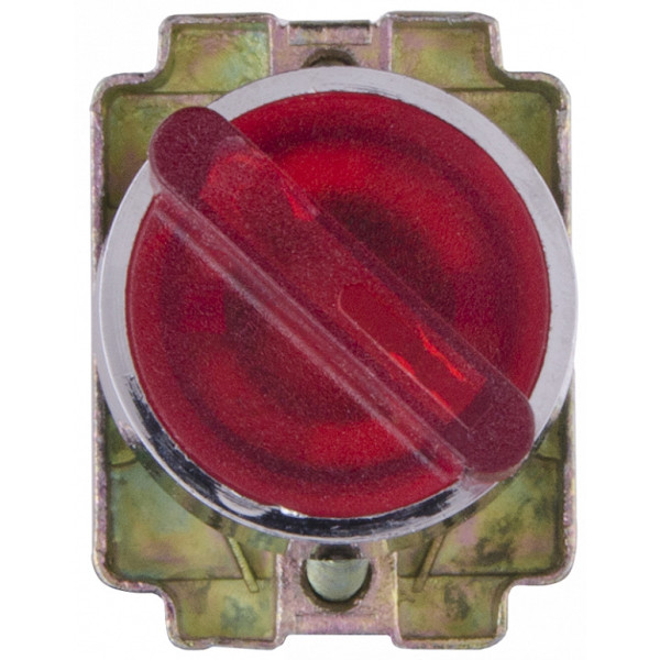 Перемикач Аско-Укрем XB2-BK2465 (0-I) з підсвічуванням червоний (A0140010067) - фото №2