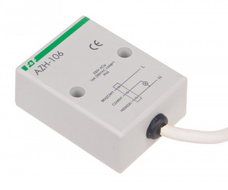 Сутінкове реле F&F AZH-106 16А ІР65 - фото №2