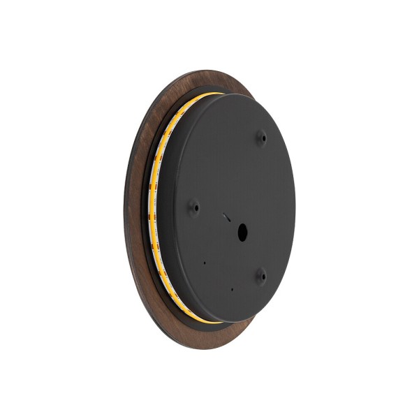 Бра, настенный светильник Nowodvorski 11290 Ring Timber M LED 1x10W 3000K 130Lm IP20 коричневый - фото №4