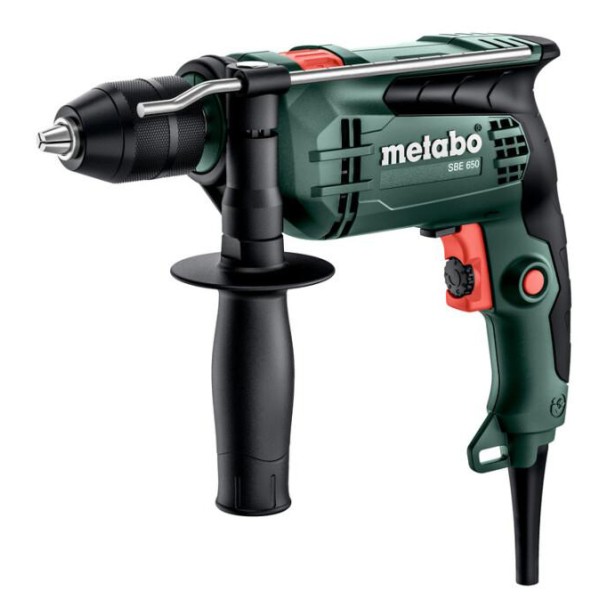 Ударная дрель Metabo SBE 650 9Нм 650Вт 0-2800об/мин быстросменный патрон (600742850)
