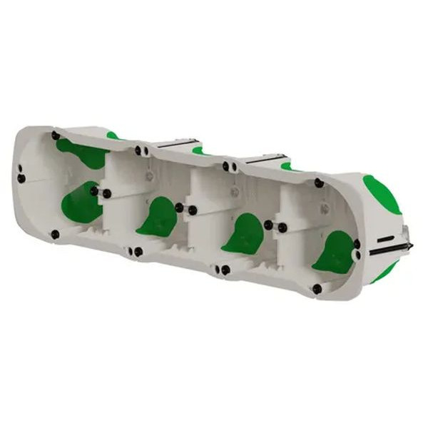 Четырехместный подрозетник Schneider Electric Multifix Air (imt35033) - фото №2