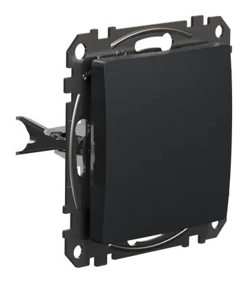 Заглушка Schneider Electric Sedna Design & Elements чорна SDD114904 - фото №1