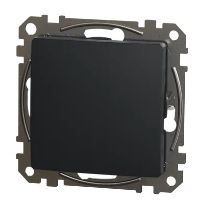 Заглушка Schneider Electric Sedna Design & Elements чорна SDD114904 - фото №4