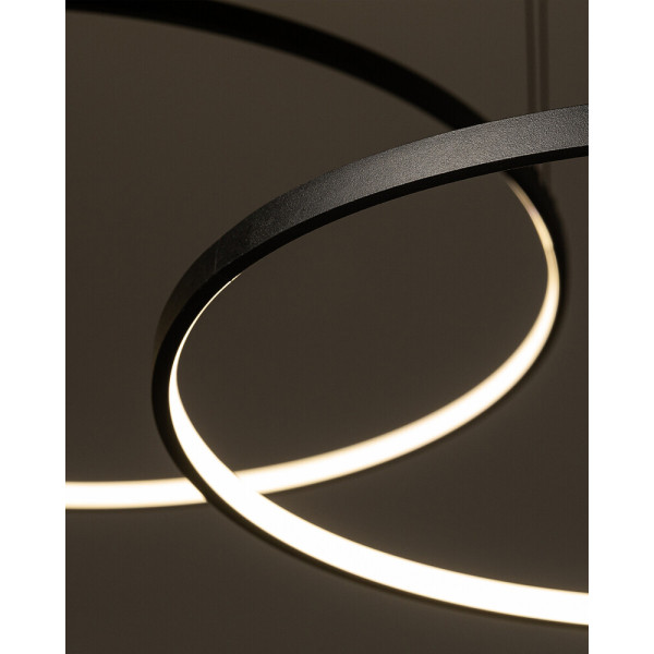 Люстра Nowodvorski 10817 Circolo LED 3x45W 3000K 1600Lm IP20 черная - фото №4