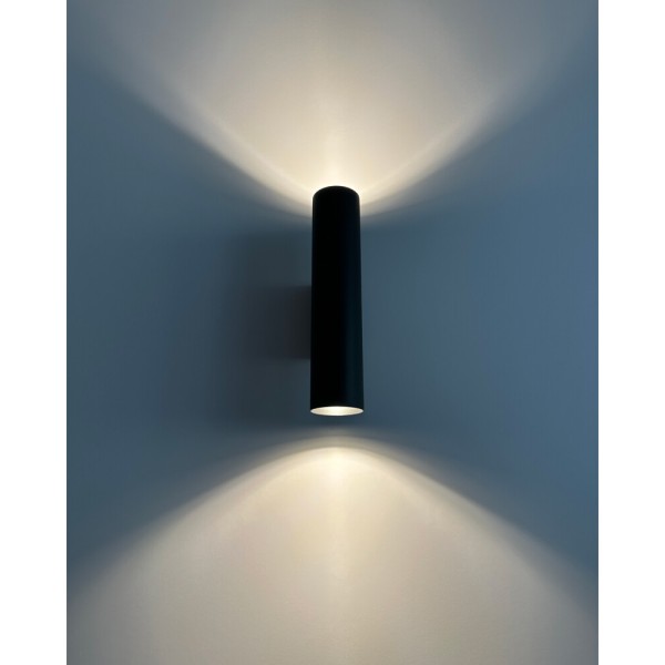 Бра, настінний світильник Nowodvorski 10753 Fourty Wall M GU10 2x10W IP20 чорний - фото №4