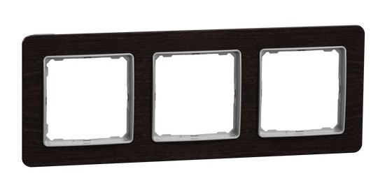 Рамка 3-місна Schneider Electric Sedna Elements венге SDD381803