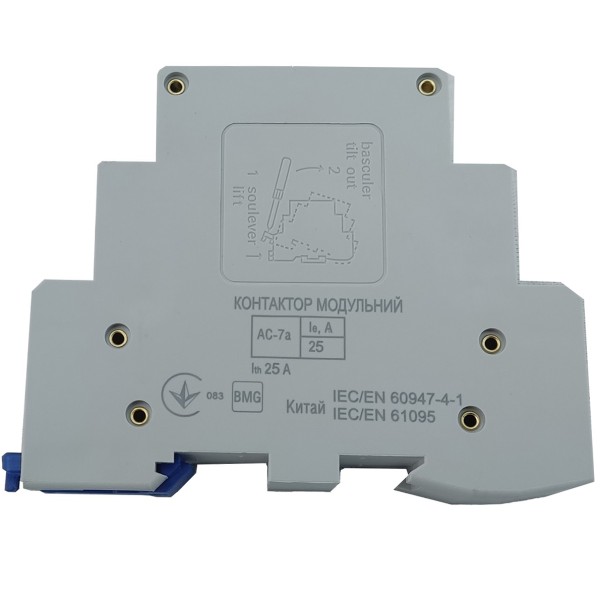 Модульный контактор TNSy КМ-1-25-10 230AC 1NO 1р (TNSy5503793) - фото №1