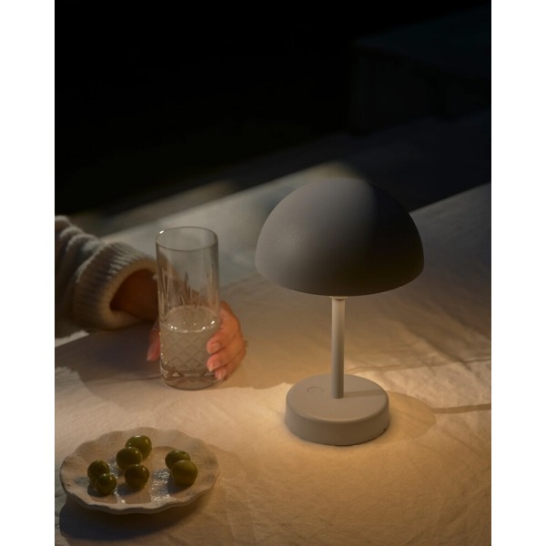 Светильник уличный портативный Nordlux 2418015010 Ellen To-Go LED 1x2.8W 3000K 300Lm IP44 серый - фото №2