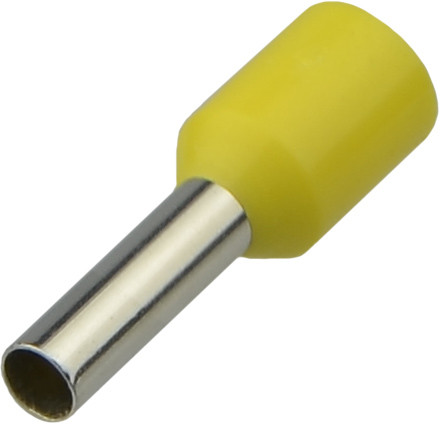 Наконечник Аско-Укрем НТ 1,0-08 изолированный желтый 100шт (A0060010084)