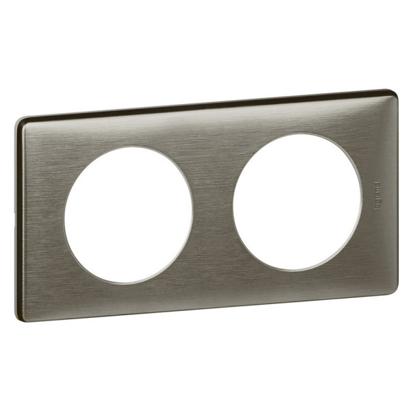 Рамка двойная Legrand Celiane вольфрам