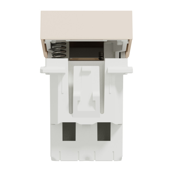 Кнопка вимикача Schneider Electric Unica New NU310644 10А 1м бежева - фото №4