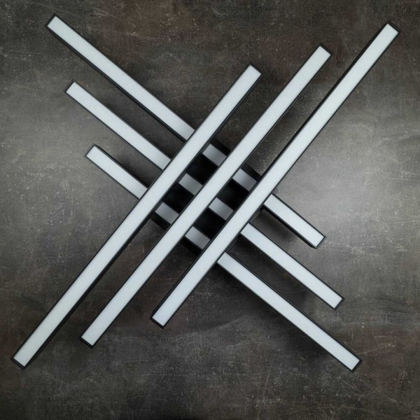 Світильник LED smart HIWAY+пульт квадрат 110W 3000-5000K IP20 чорний ( 220805 ) - фото №2