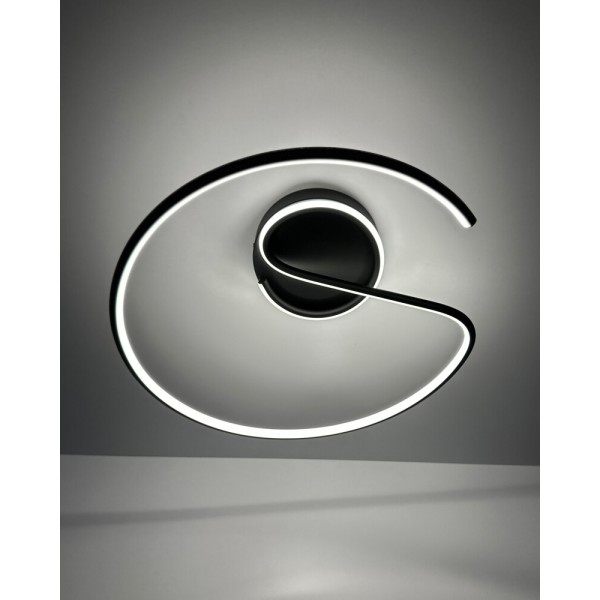 Люстра Goldlux 3335722 Diuna LED 1x34W 4000K 4880Lm IP20 чорна - фото №4