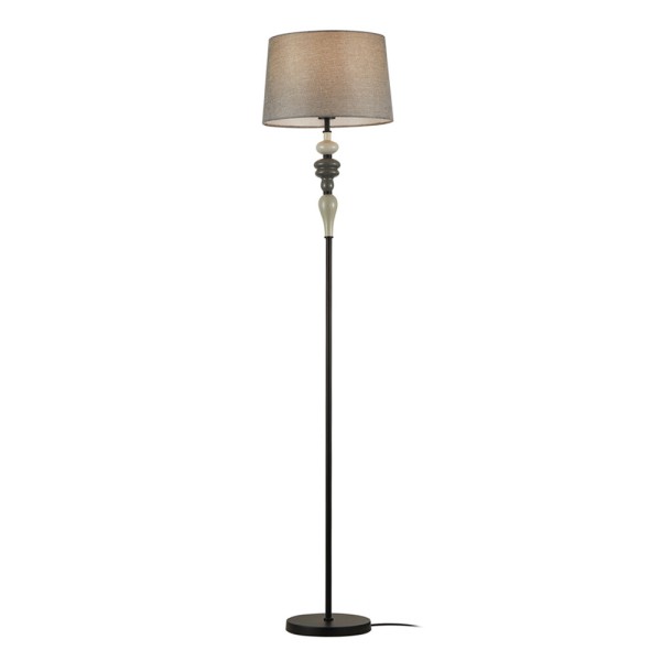 Торшер Italux FL-22374A-BK Nerom E27 1x60W IP20 бежевий
