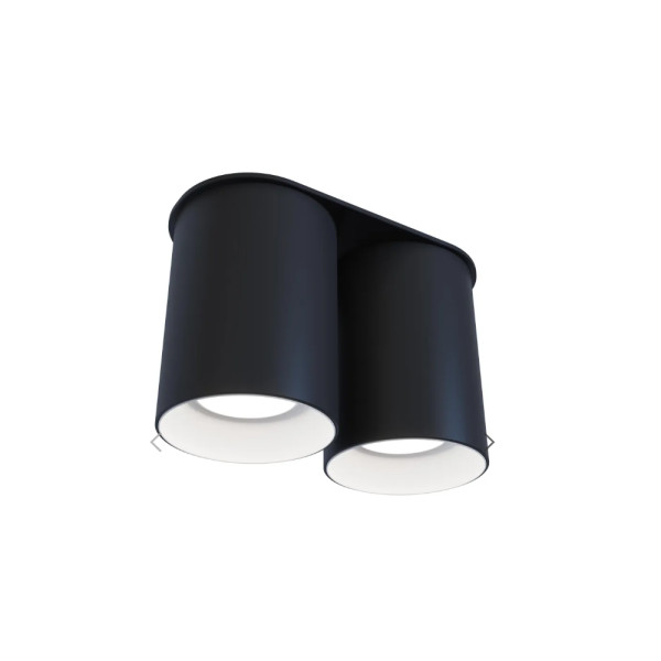 Точковий світильник Pikart 29700-4 BP_80_DUO GU10 2x60W IP20 Bl+Wh