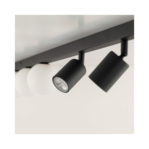 Світильник поворотний, спот TK Lighting 10003 Vox GU10+G9 6x10+6W IP20 Bk - фото №1