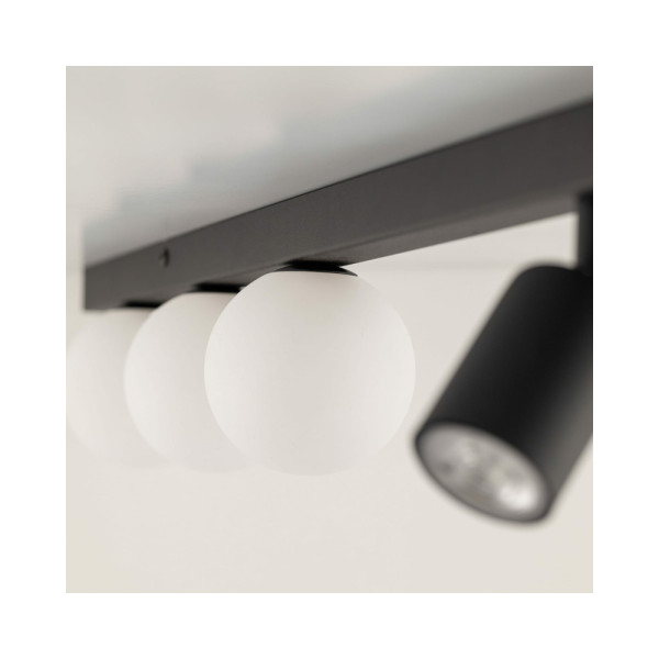 Світильник поворотний, спот TK Lighting 10003 Vox GU10+G9 6x10+6W IP20 Bk - фото №2