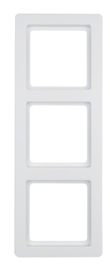 Рамка 3-местная полярная белизна Berker Q.1