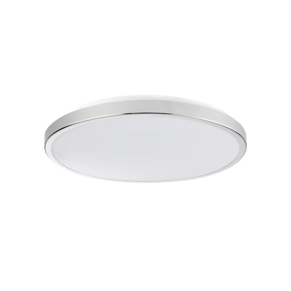 Светильник потолочный Goldlux 3314871 Kern LED 1x24W 4000K 2500Lm IP20 хром